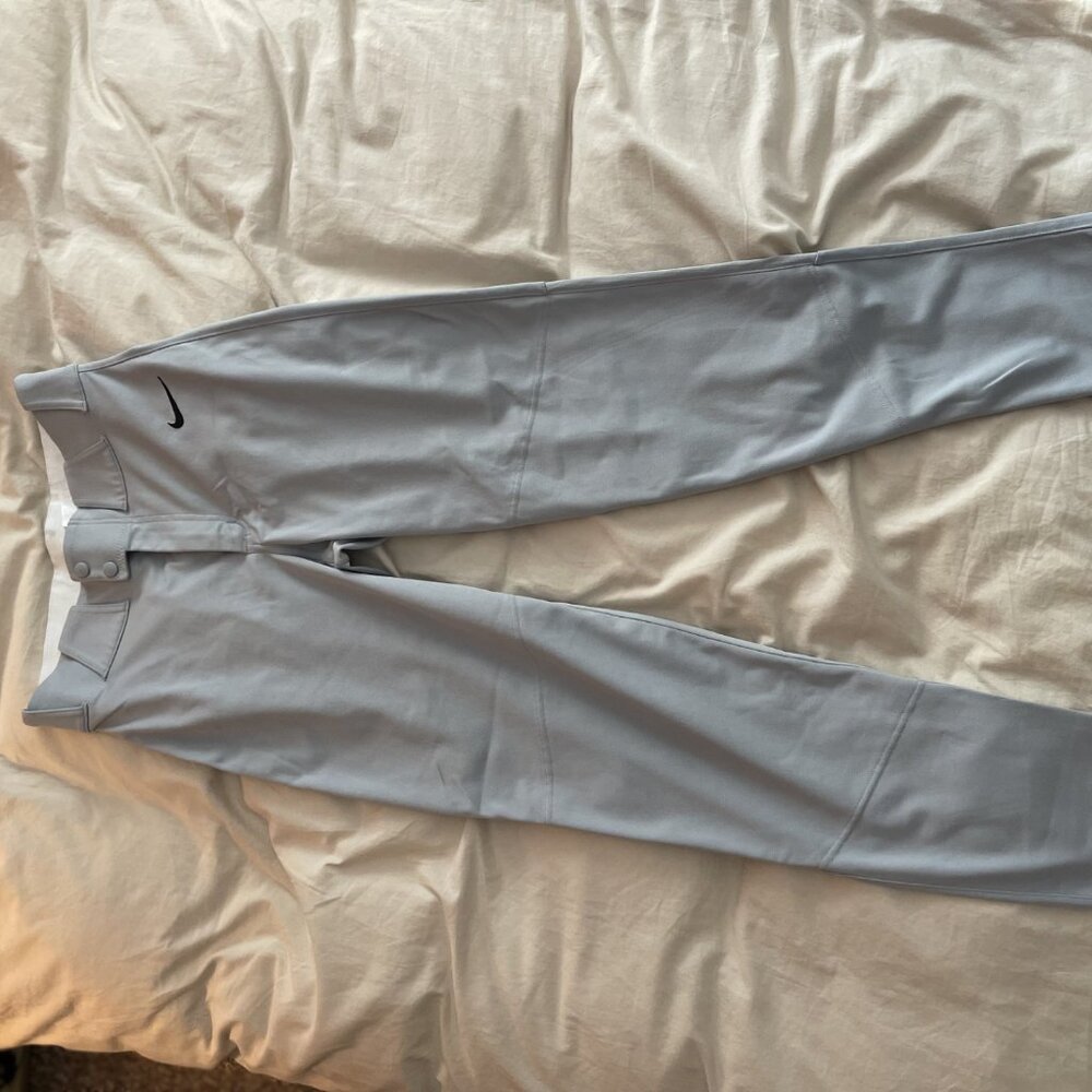 Men's Nike Vapor Select Baseball Pants - Small - Gray